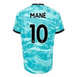 Maglia Liverpool NO.10 Mane Seconda 2020/2021 Blu