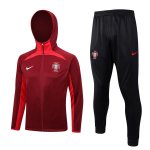 Felpa Cappuccio Portogallo 2023/2024 Rosso Felpa Cappuccio Portogallo 2023/2024 Rosso