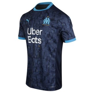Maglia Marseille Seconda 2020/2021 Blu Maglia Marseille Seconda 2020/2021 Blu