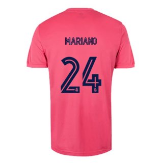 Maglia Real Madrid Seconda NO.24 Mariano 2020/2021 Rosa