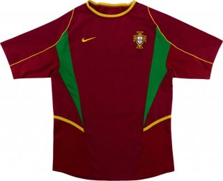 Thailandia Maglia Portogallo Prima Retro 2002 Rosso