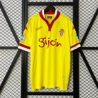 Thailandia Maglia Sporting Gijon Seconda Retro 2015-2016 Thailandia Maglia Sporting Gijon Seconda Retro 2015-2016