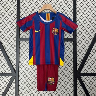 Maglia Barcellona Prima Retro Bambino 2005 2006 Maglia Barcellona Prima Retro Bambino 2005 2006