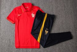 Polo Francia Set Completo 2019 Rosso