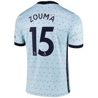 Maglia Chelsea NO.15 Zouma Seconda 2020/2021 Blu