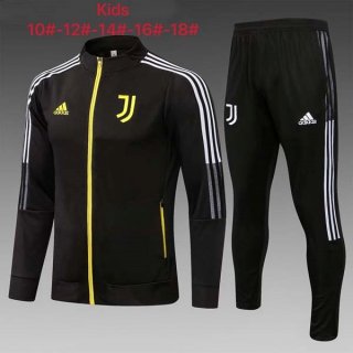 Bambino Giacca Juventus 2022 Nero Giallo Bambino Giacca Juventus 2022 Nero Giallo