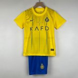 Maglia Al-Nassr FC Prima Bambino 2023/2024