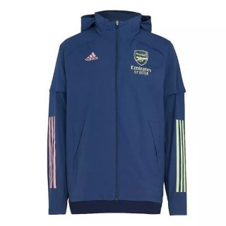 Giacca a vento Arsenal 2020/2021 Blu Giacca a vento Arsenal 2020/2021 Blu