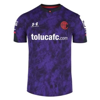 Thailandia Maglia Deportivo Toluca Terza 2021/2022 Porpora