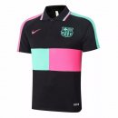 Polo Barcellona 2020/2021 Nero Rosa