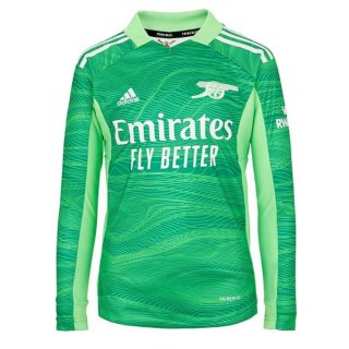 Thailandia Maglia Arsenal Portiere ML 2021/2022 Verde