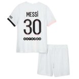 Maglia Paris Saint Germain NO.30 Messi Away Bambino 2021/2022