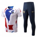 Maglia Francia Set Completo 2022-2023 Blu Bianco Rosso