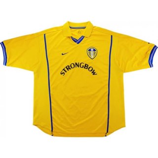 Thailandia Maglia Leeds United Prima Retro 2000 2002 Giallo