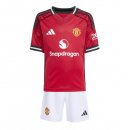 Maglia Manchester United Prima Bambino 2025/2026