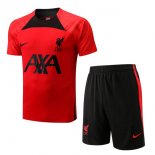 Maglia Formazione Liverpool Set Completo 2022-2023 Rosso