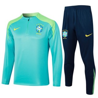Felpa Allenamento Brasile 2024/2025 Verde 3 Felpa Allenamento Brasile 2024/2025 Verde 3