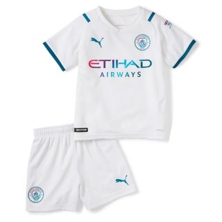 Maglia Manchester City Seconda Bambino 2021/2022