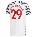 Maglia Manchester United NO.29 Wan Bissaka Terza 2020/2021 Bianco