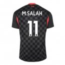 Maglia Liverpool NO.11 M.Salah Terza 2020/2021 Nero