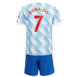 Maglia Manchester United NO.7 Ronaldo Seconda Bambino 2021/2022