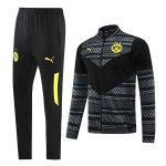 Giacca Borussia Dortmund 2022/2023 Grigio Nero Giacca Borussia Dortmund 2022/2023 Grigio Nero