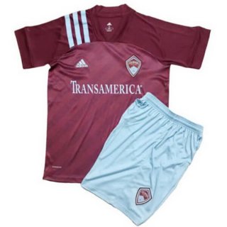 Maglia Colorado Rapids Prima Bambino 2020/2021 Rosso