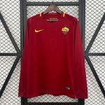 Thailandia Maglia Roma Prima ML Retro 2017-2018
