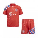 Maglia Bayern Monaco Human Race Bambino 2020/2021 Rosso