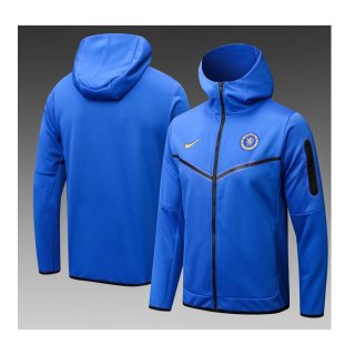 Felpa Cappuccio Top Chelsea 2024/2025 Blu