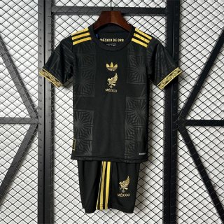 Maglia Mexico Special Edition Bambino 2025 Nero Maglia Mexico Special Edition Bambino 2025 Nero