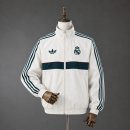 Giacca Real Madrid Full Zip 2026/2027 Bianco 2 Giacca Real Madrid Full Zip 2026/2027 Bianco 2
