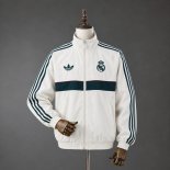 Giacca Real Madrid Full Zip 2026/2027 Bianco 2