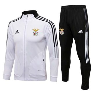 Giacca Benfica Bianco Nero 2022