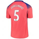 Maglia Chelsea NO.5 Jorginho Terza 2020/2021 Arancione