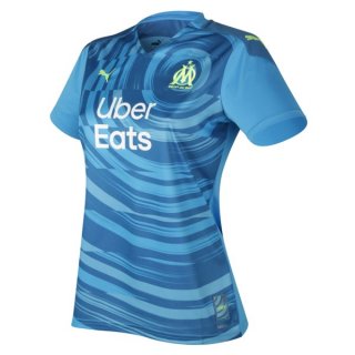Maglia Marseille Terza Donna 2020/2021 Blu Maglia Marseille Terza Donna 2020/2021 Blu