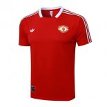 Maglia Formazione Manchester United 2025/2026 Rosso 3
