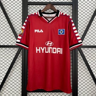 Maglia Hamburger S.V Retro 2000 Rosso