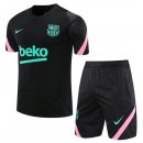 Maglia Formazione Barcellona Set Completo 2020/2021 Nero Verde