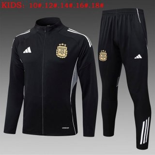Bambino Giacca Argentina 2026/2027 Nero