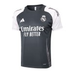 Maglia Formazione Real Madrid 2024/2025 Grigio Maglia Formazione Real Madrid 2024/2025 Grigio