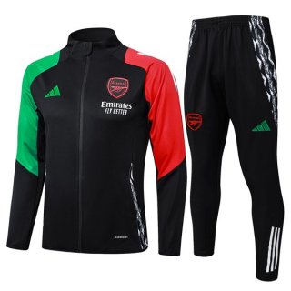 Giacca Arsenal 2024/2025 Nero Rosso 2 Giacca Arsenal 2024/2025 Nero Rosso 2
