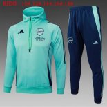 Bambino Felpa Cappuccio Arsenal 2025/2026 Verde 5