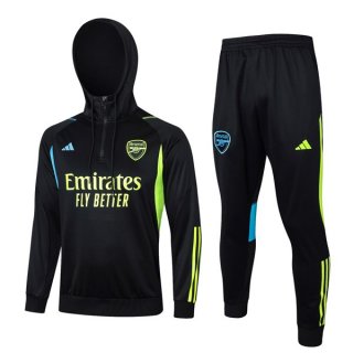 Felpa Cappuccio Arsenal 2024 Nero Felpa Cappuccio Arsenal 2024 Nero