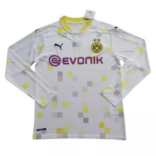 Thailandia Maglia Borussia Dortmund Terza ML 2020/2021 Bianco Thailandia Maglia Borussia Dortmund Terza ML 2020/2021 Bianco