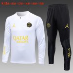 Bambino Felpa PSG 2024 Bianco 2 Bambino Felpa PSG 2024 Bianco 2
