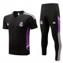 Maglia Real Madrid Set Completo 2022-2023 Nero