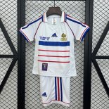 Maglia Francia Seconda Bambino Retro 1998