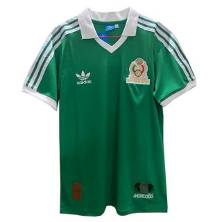 Thailandia Maglia Mexico Prima Retro 1986 Verde