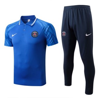 Polo PSG Set Completo 2022-2023 Blu Polo PSG Set Completo 2022-2023 Blu